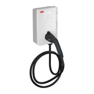 ABB Terra AC 22 kW okos fali töltő 5 méteres Type 2 kábellel (Wifi, távoli elérés, applikáció, OCPP, RFID, LCD, MID mérő, SIM)