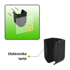 Fali tartó Zencar E Pro hordozható töltőhöz